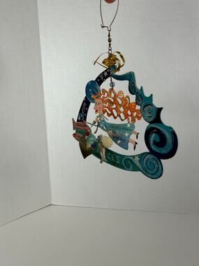 Karen Rossi for Silvestri "Fanciful Flights" Zodiac Ornament featuring Pisces